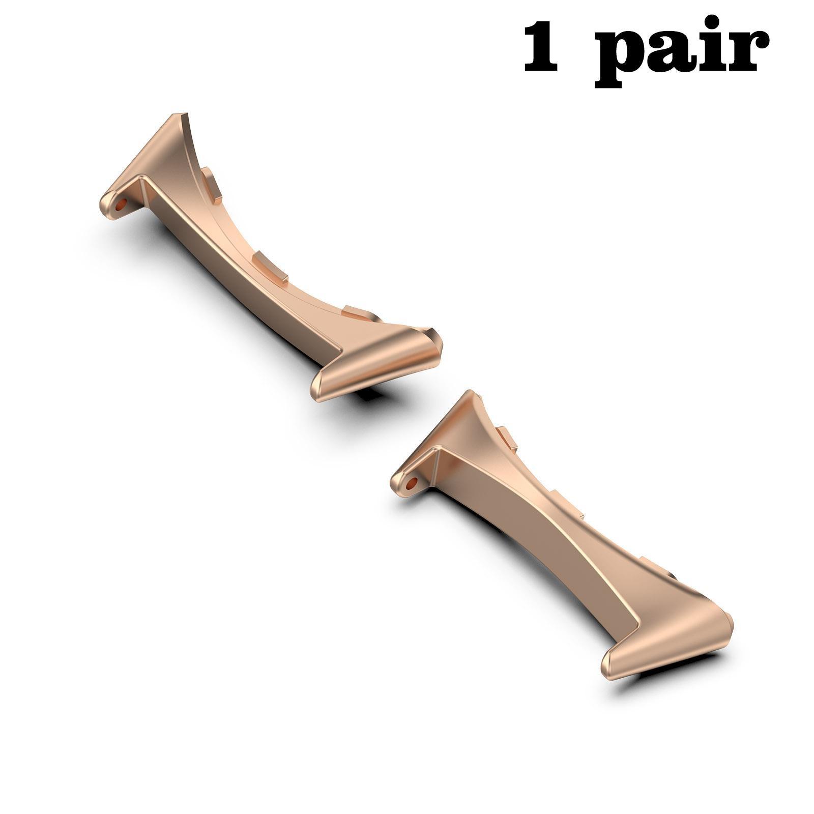 

1/2 пары металлических соединителей для Google Pixel Watch/Pixel Watch 2 из нержавеющей стали 20 мм ремешок ремешок адаптер для часов аксессуары для Google Pixel Watch 1 pair of connectors for Google Pixel Watch 1/2 розового золота