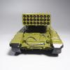 Original 1:43 Scale Russian TOC-1A Flamethrower Tank Simulation Alloy Tank Model Collection Decoration Toy Gift Souvenir Display