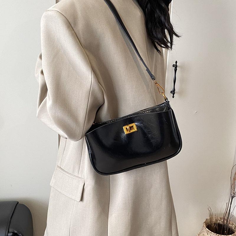 Trendy Underarm Bag Women's Spring New Fashion Casual Shoulder Bag High-end Sense Niche Oblique Span Women's Bag