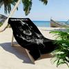 Scorpions Print Beach Towel, Large Soft Quick Dry Towel for Beach Camping Swimming