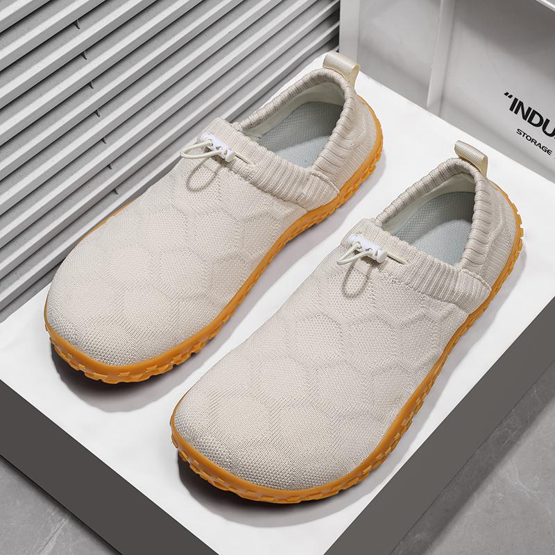 Men's Shoes Barefoot Plus Size Shoes 48 Men's Vulcanized Shoes Breathable Knitted Casual Shoes Fashion Outdoor Running Shoes