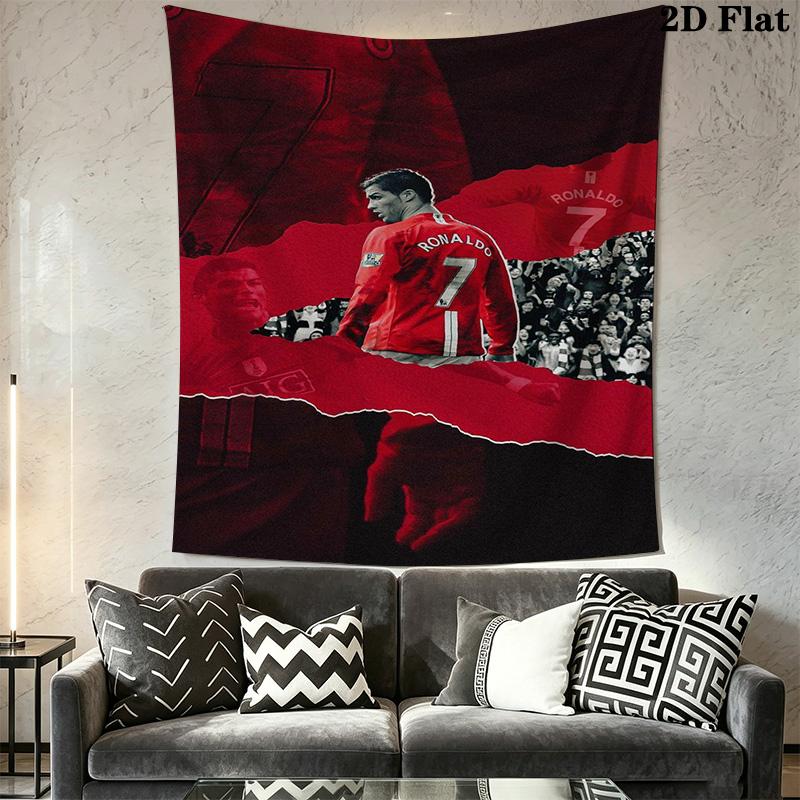 Ronaldo'S Determination Cr7'S Legacy Threepiece Set 1 Duvet Cover 2 Pillowcase Without Core Duvet Cover And Pillowcase