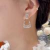 Modetrend Elegante und exquisite Perlen-Strass-Ohrringe für Damen Schmuck Hochzeitsparty Premium-Geschenk