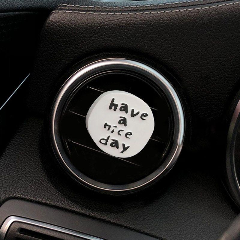Cute Ice Cream Girl Car Aromatherapy Car Vent Decoration Perfume Car Interior Decoration Ornament Ornament Decoration Fragrant Stone