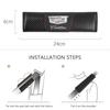 2PCS Microfiber Car Seat Belt Pad Cover Shoulder Protection for Cadillac ATS BLS CT4 CT5 ESCALADE EXT SLS SRX XT5 XT6 XTS