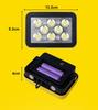 Rechargeable Magnetic LED Work Light - Outdoor Multifunctional Emergency & Auto Repair Lighting