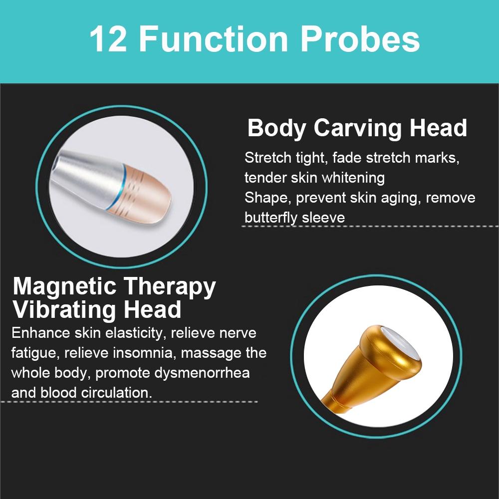 26W Skin Care Device LED Photon Skin Care Device Face Lifting Tighten Beauty Tool Professional Ultrasonic Beauty Machine 12-in-1