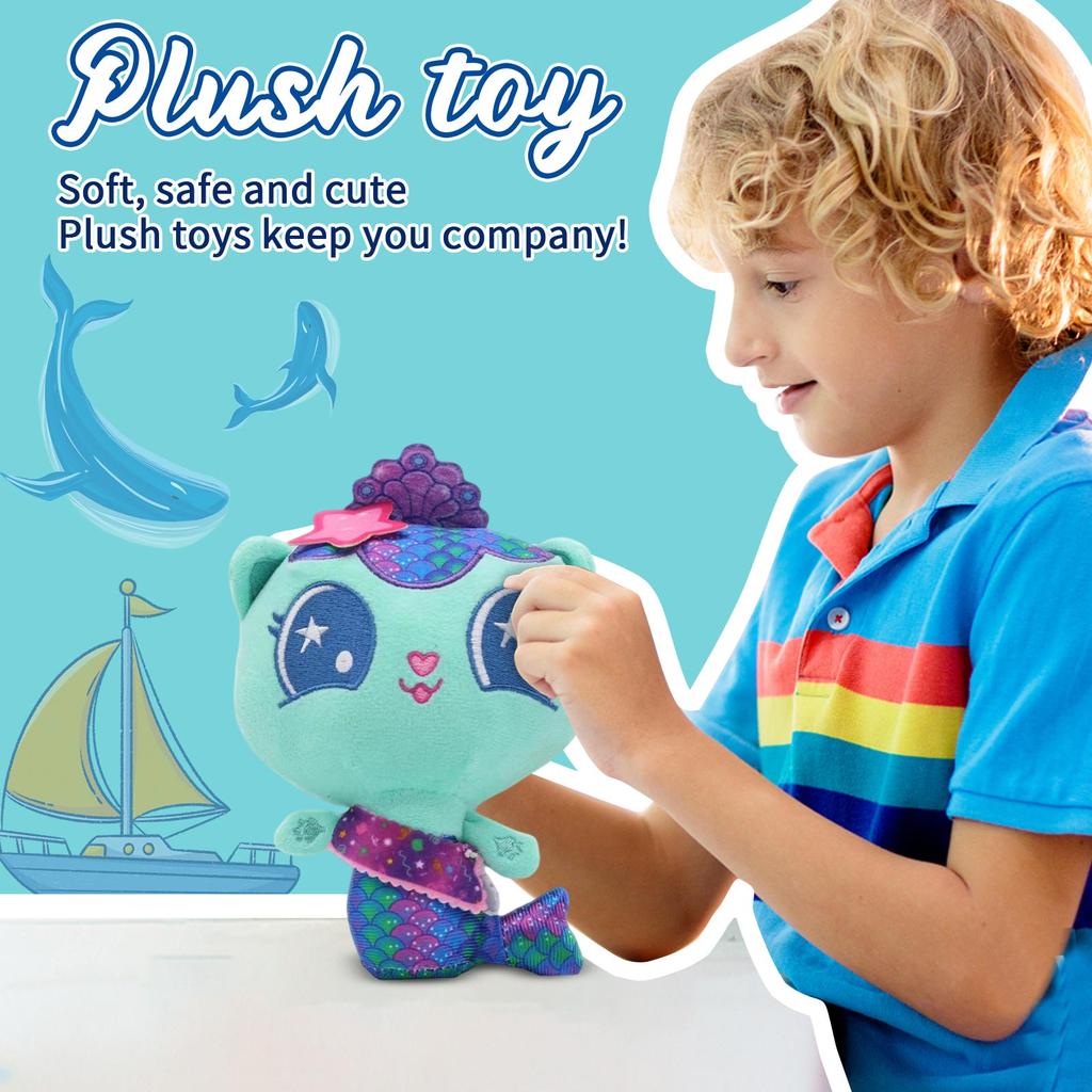 Plush Doll Toy Gift Cartoon Style Children's Rag Doll Doll