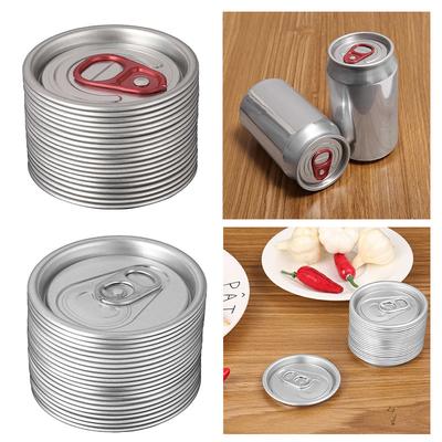 20 sztuk Aluminiowa nakrętka z pierścieniem do otwierania Puszka napoju gazowanego Napój Soda Nakrętki do puszek Wciskane Samouszczelniające Pierścień do ciągnięcia Osłona Nakrętka Łatwe otwieranie Górna nakrętka