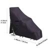 Waterproof Pool Lift Chair Cover 600D College Fabric Dustproof Protector For Swimming Pool Equipment