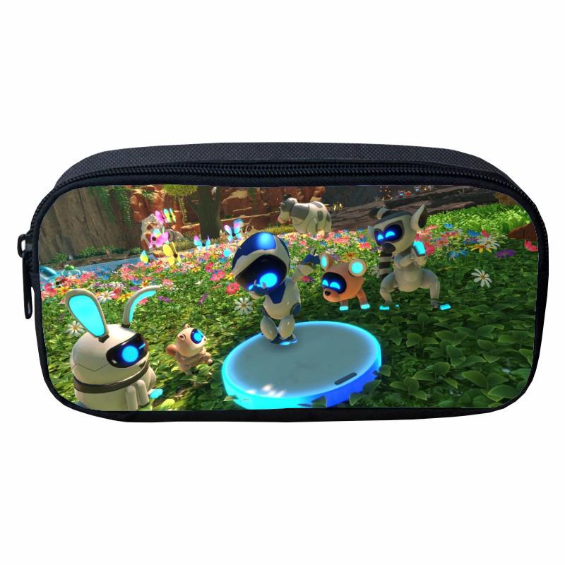 ASTRO BOT Robot Pencil Case: Cartoon Storage Box for Children's School Stationery
