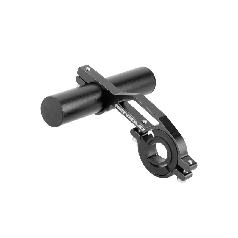 Aluminum Alloy Bike Extension Bracket For Cycle Lights And Speedometers Black Single