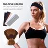 Breite elastische Haargummis & Trendige Turban-Stirnbänder – Dehnbare Schweißbänder für Training & Yoga für Damen, Verschiedene Stile