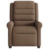 Electric Massage Chair In Brown Fabric