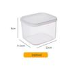 ZISIZ Thickened Rectangular Food Storage Containers with Lids