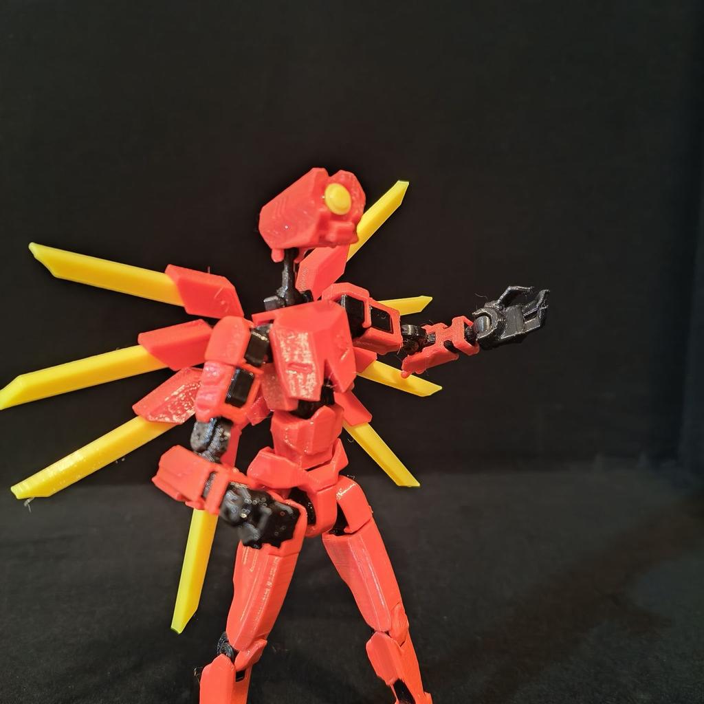 Non-Toxic 3D Printed Mannequin Dummy 13 Ultrakill V1 Series Toys Action Figures Multi-Jointed Movable Shapeshift Robot Children Gifts