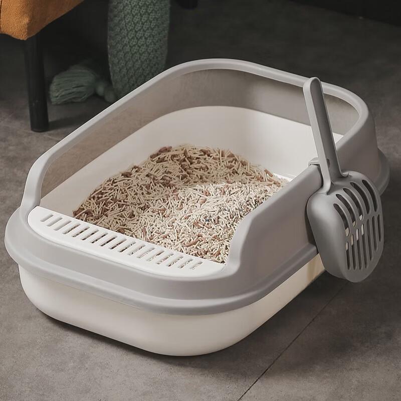 Yun Xiaoshi Semi-Enclosed Large Cat Litter Box