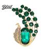 Bridal Brooch Women Faux Crystal Decor Anti-slip Wear-resistant Suit Coat