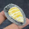 Calcite Agate Gemstone 925 Sterling Silver Jewelry Gift Pendant 2.29" u8W97