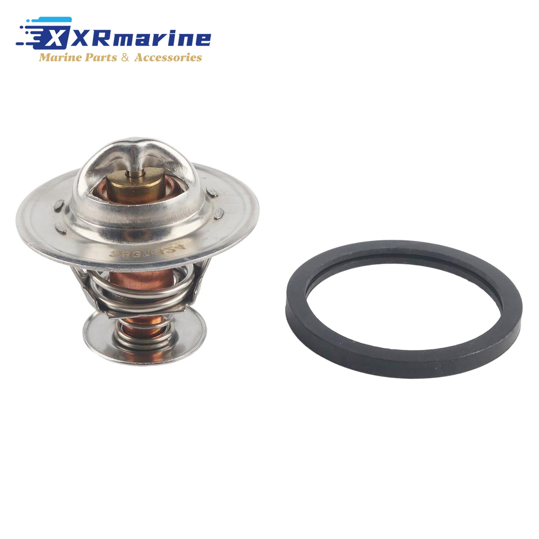 Thermostat Kit Compatible with Volvo Penta TMD31 AD31 TAMD31 TMD41 AD41 TAMD42 KAD43 KAD44 KAD300 TD100 TMD102 Engines 3831424