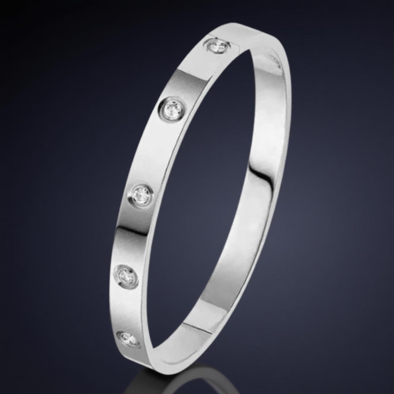 Gypsophila Niche Design Titanium Steel Bracelet Women s Jewelry Jewelry One Size(18CM~21CM)