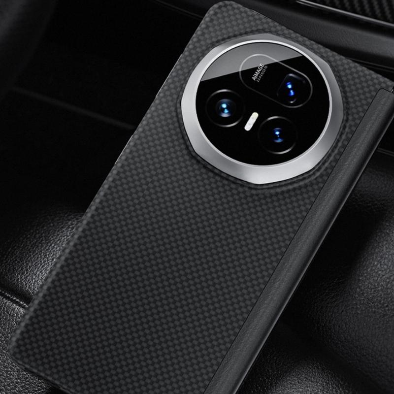 YOUNGKIT Carbon Fibre Case For Honor Magic V5 Kevlar Wireless Charging Back Cover Case for Honor Magic V5