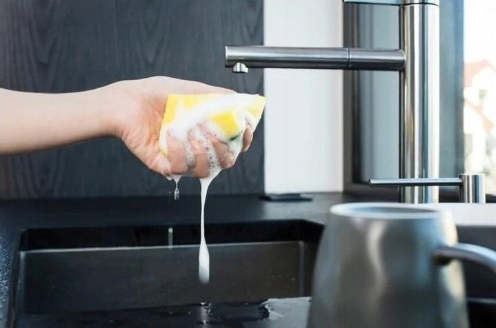 Vileda Tip Top Profiled Dishwashing Sponge