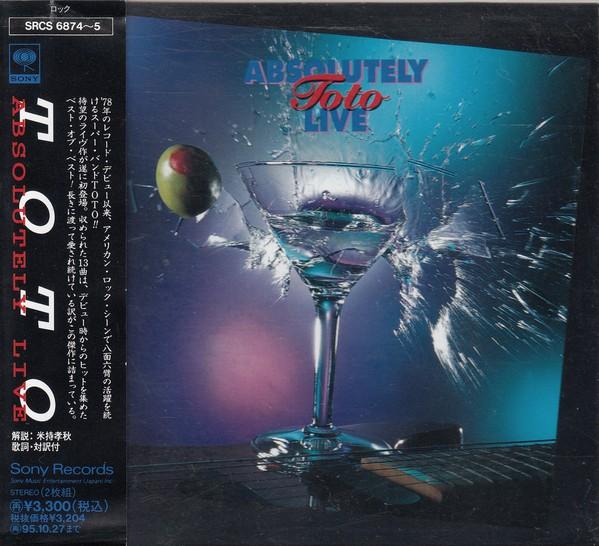 

CD TOTO - Absolutely Live SRCS68745 SONY 1993 Япония Рок Б/У