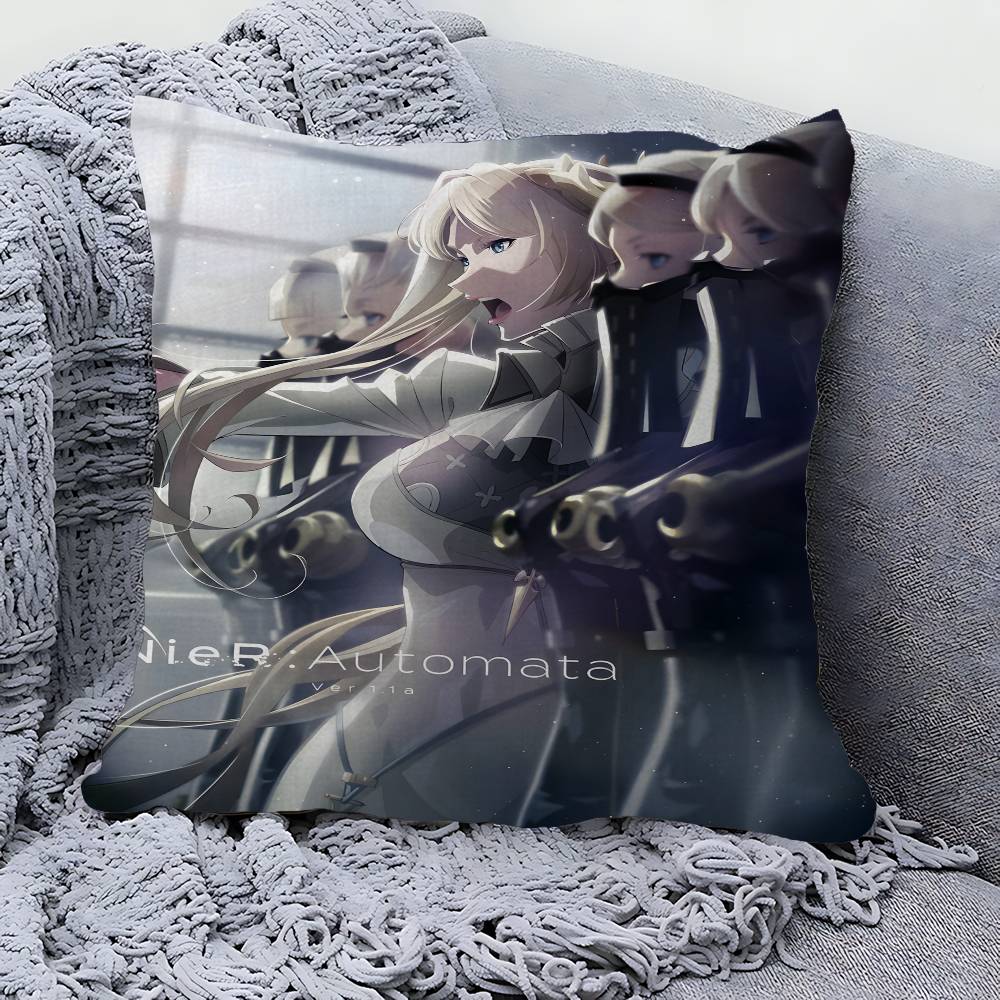 NieR Automata Personalized picture text home decorative pillows Household Gifts xcm