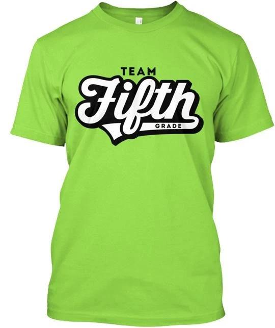 Team Fifth Grade Teacher School 5th TTshirt Made in the USA Size S to 5XL 3XL