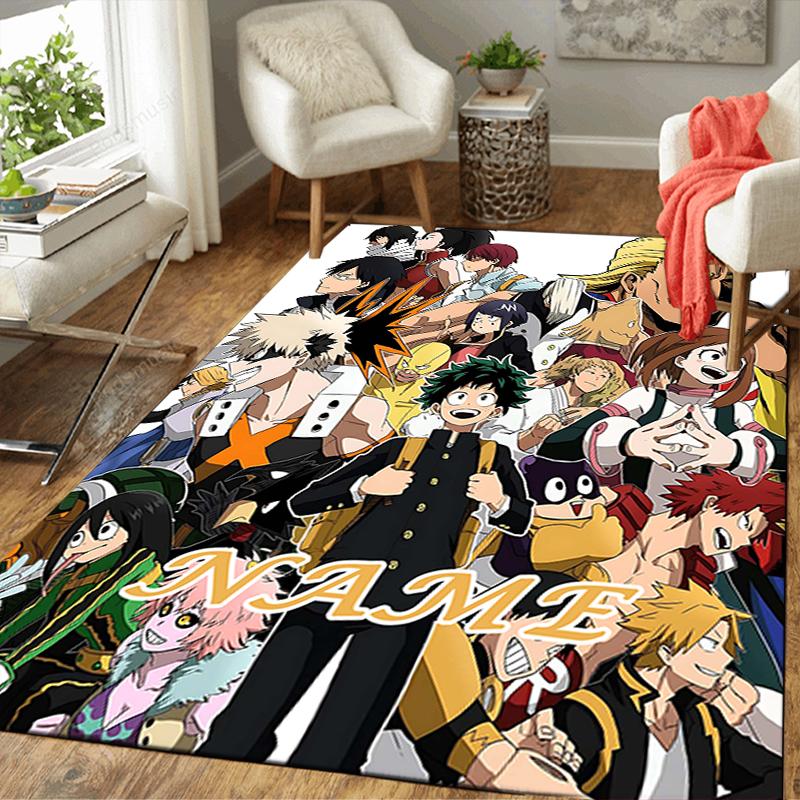 Custom 1Pc Hero Plaza Adventure Rug Office Carpet Indoor Outdoor Entrance Doormat Nonslip Soft And Comfortable Living Room D2915121