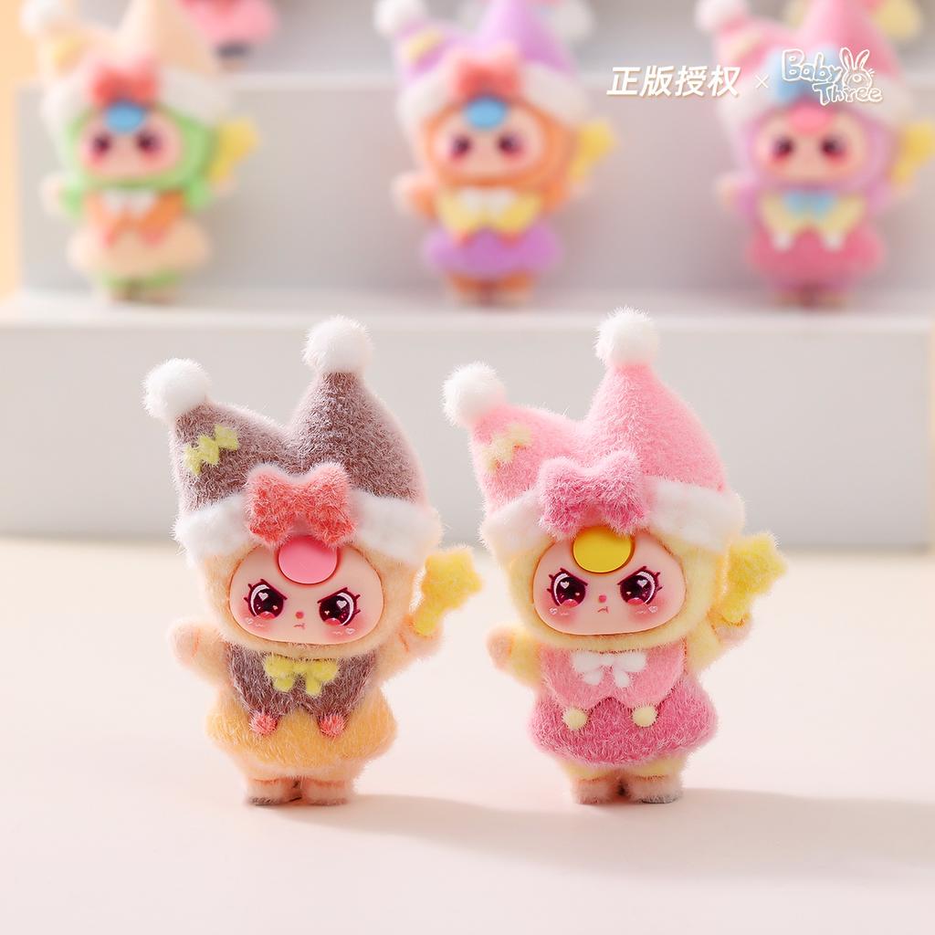9pcsSet Witch Babythree Figure Toy Mini Baby Three Figurine Desktop Decoration Model Ornaments Toys Boys Girls Birthday Gifts