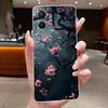 Casing For OPPO A96 CPH2333 Phone Case Soft Case New Design Aesthetic Luxury Fashion Butterfly Flowers Clear Silicone TPU Cover