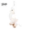 Camel Keychain Pendant Plush Bag Charm, Stuffed with Bead Animal Chain, Plushie Backpack Handbags Purse Hanging Decoration Portable