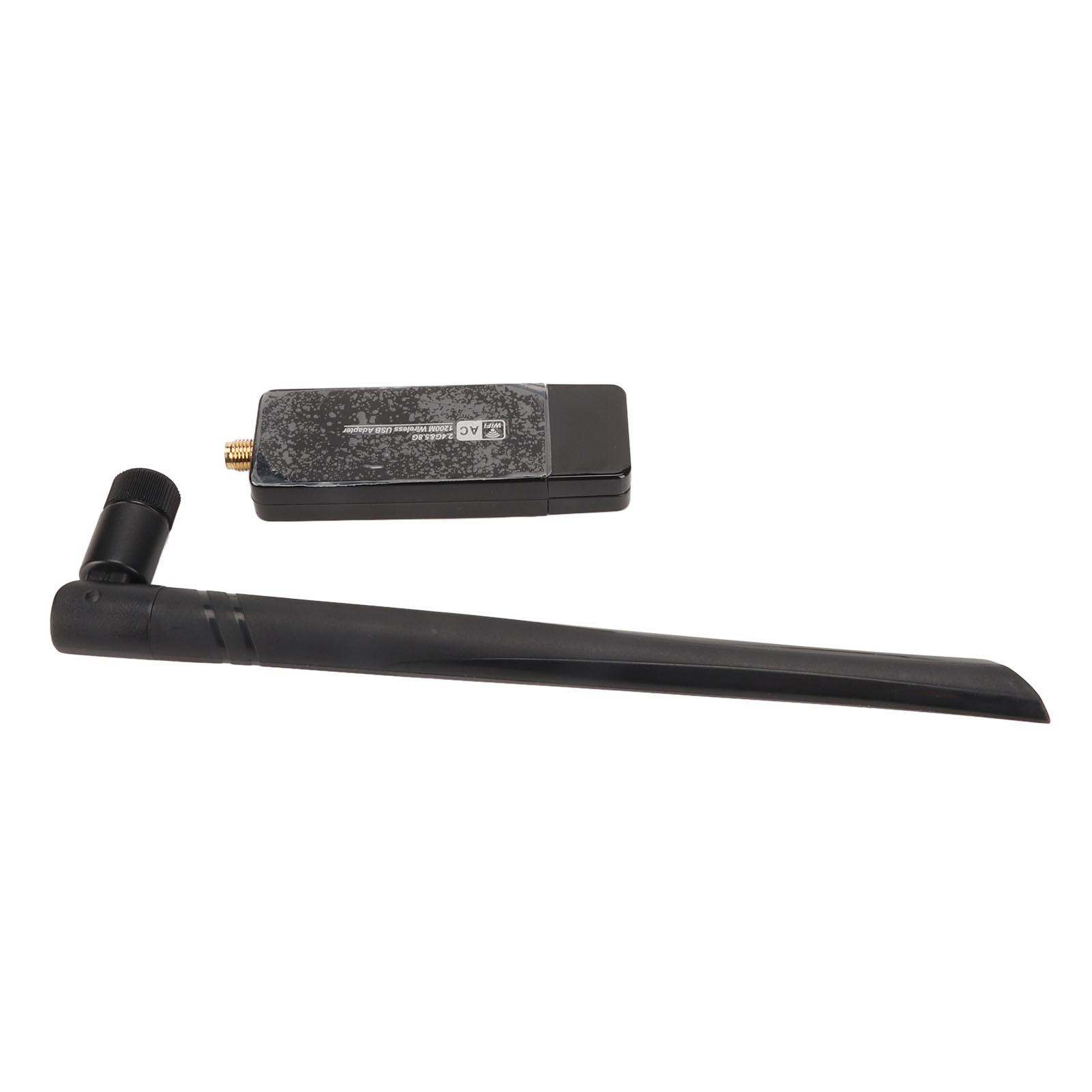 

Бездротова мережева карта W50L 5DB RTL8812AU 1200M дводіапазонний USB 3.0 інтерфейс WiFi адаптер для Android