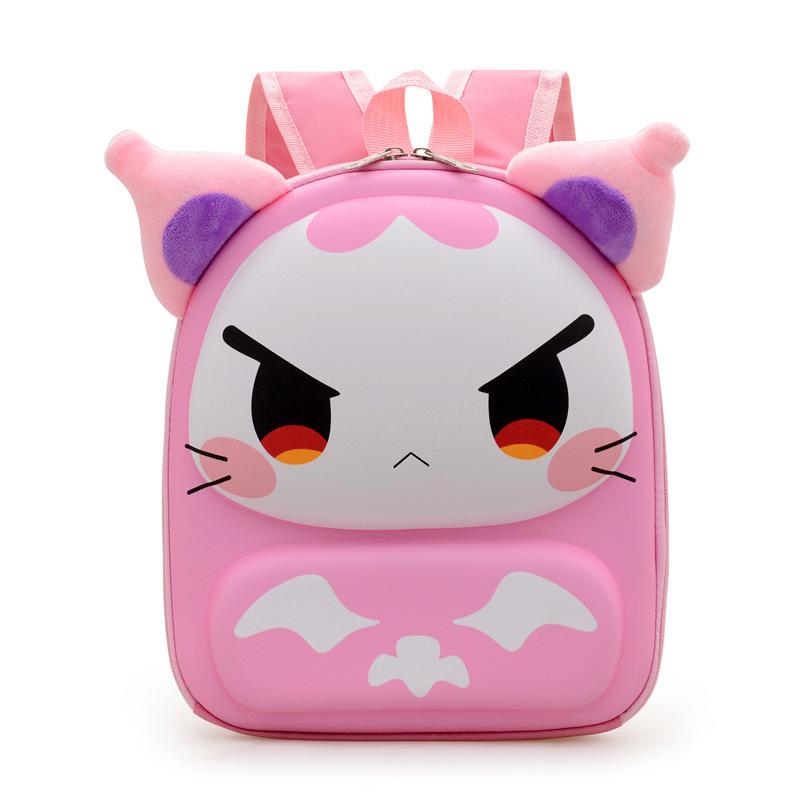 School Bag Children's Bag Cartoon Rabub Eggshell Bag Love Snacks Double Shoulder Back