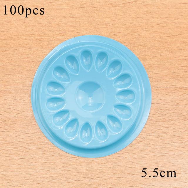 Wholesale Glue Gasket Eyelash Glue Holder Adhesive Pallet Eyelash Extension Glue Pads Stand On Eyelash Plastic Makeup Tools