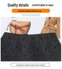 Women's High-Waist Sequined Wool A-line Skirt - Autumn/Winter