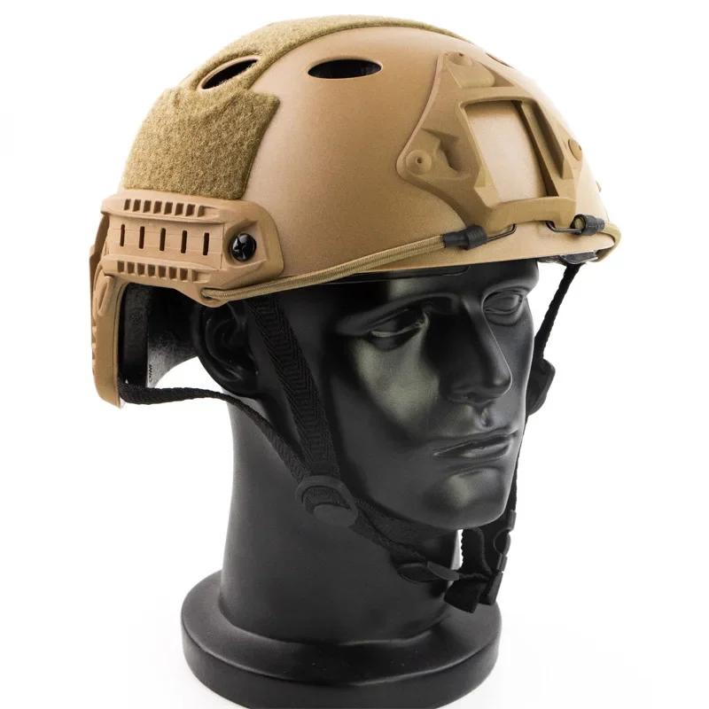 Casco FAST Airsoft Casco MH ABS Nuovo Ispessito Esterno PJ Tiro con Pistola ad Aria CS Equipaggiamento Protettivo per adulto