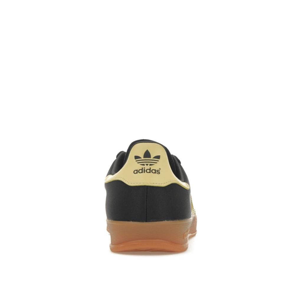 Adidas Adidași Gazelle Indoor Black Almost Yellow Gum Unisex Core-Black IG4999