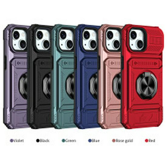 iPhone 17 Magnetic Shockproof Rotating Stand Case
