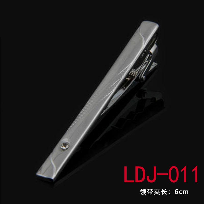 Gift Box Men'S Gold Tie Clip Business Dress Simple Men'S And Women'S Pins Korean Version Security Tie Clip