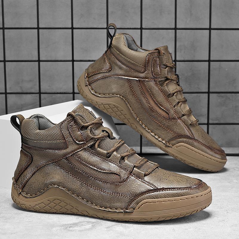 

Модные новые зимние теплые мужские зимние ботинки, высококачественные удобные мужские ботильоны, зимняя плюшевая теплая мужская обувь, повседневные кроссовки для активного отдыха 42