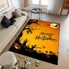 1 Stück Happy Halloween Teppich, Rutschfest, Leicht zu reinigen, Fleckenresistent, Perfekt für gemütliche Wohnzimmer, Schlafzimmer, Küchen, Büros und H