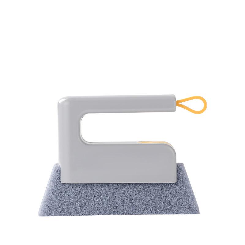 Odnímatelný multifunkční čisticí kartáč 2 v 1 pro skleněné dveře a okna