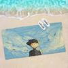 Japan Anime Mob Psycho 100 Big Microfiber Beach Towels Quick Dry Towel Sand Beach Towels Pool Towel for Travel Swim Pool Yoga