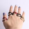 1/3PCS Silver Bar Supplies Stainless Steel Gadgets Beer Bottles Opener Kitchen Tool Finger Ring Openers