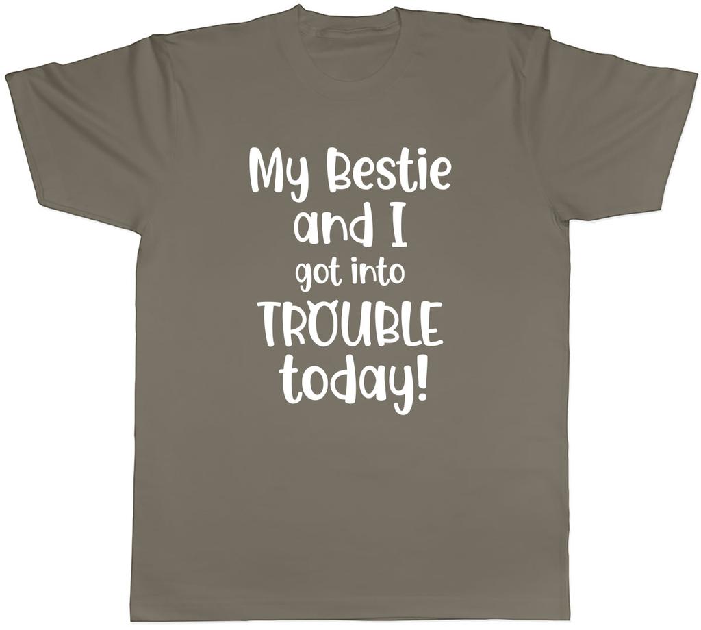 Bestie And I Got Into Trouble Today Unisexs Unisex TShirt Tee