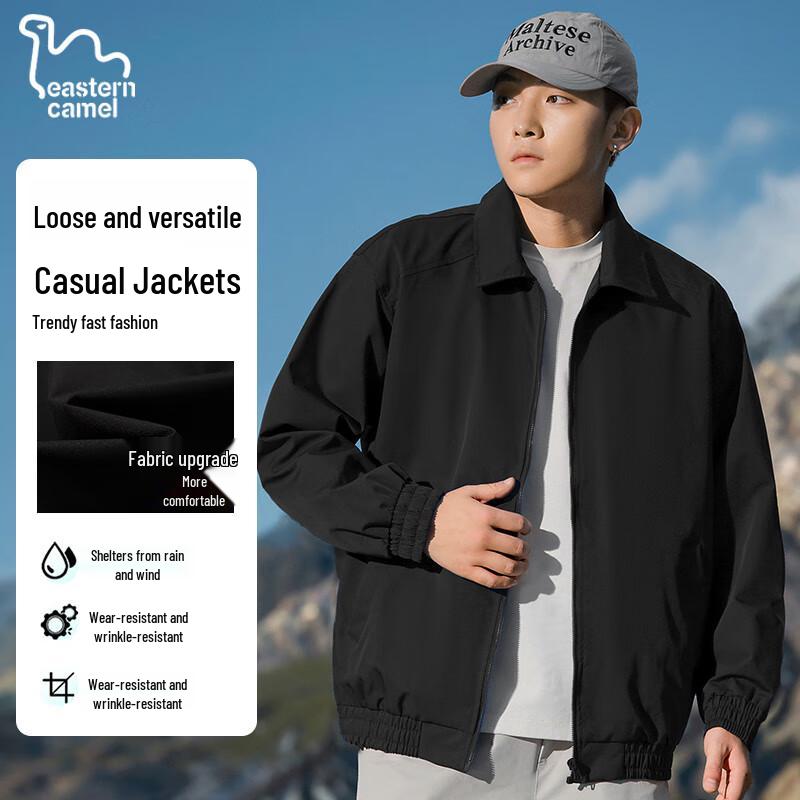 EASTERN CAMEL Men's Outdoor Waterproof Windbreaker Jacket