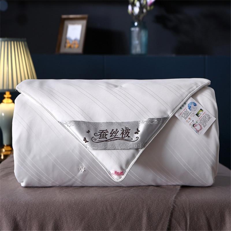 

New cotton mulberry silk quilt, thickened in winter to keep warm, spring and autumn quilt silk quilt core 150x200cm 3kg